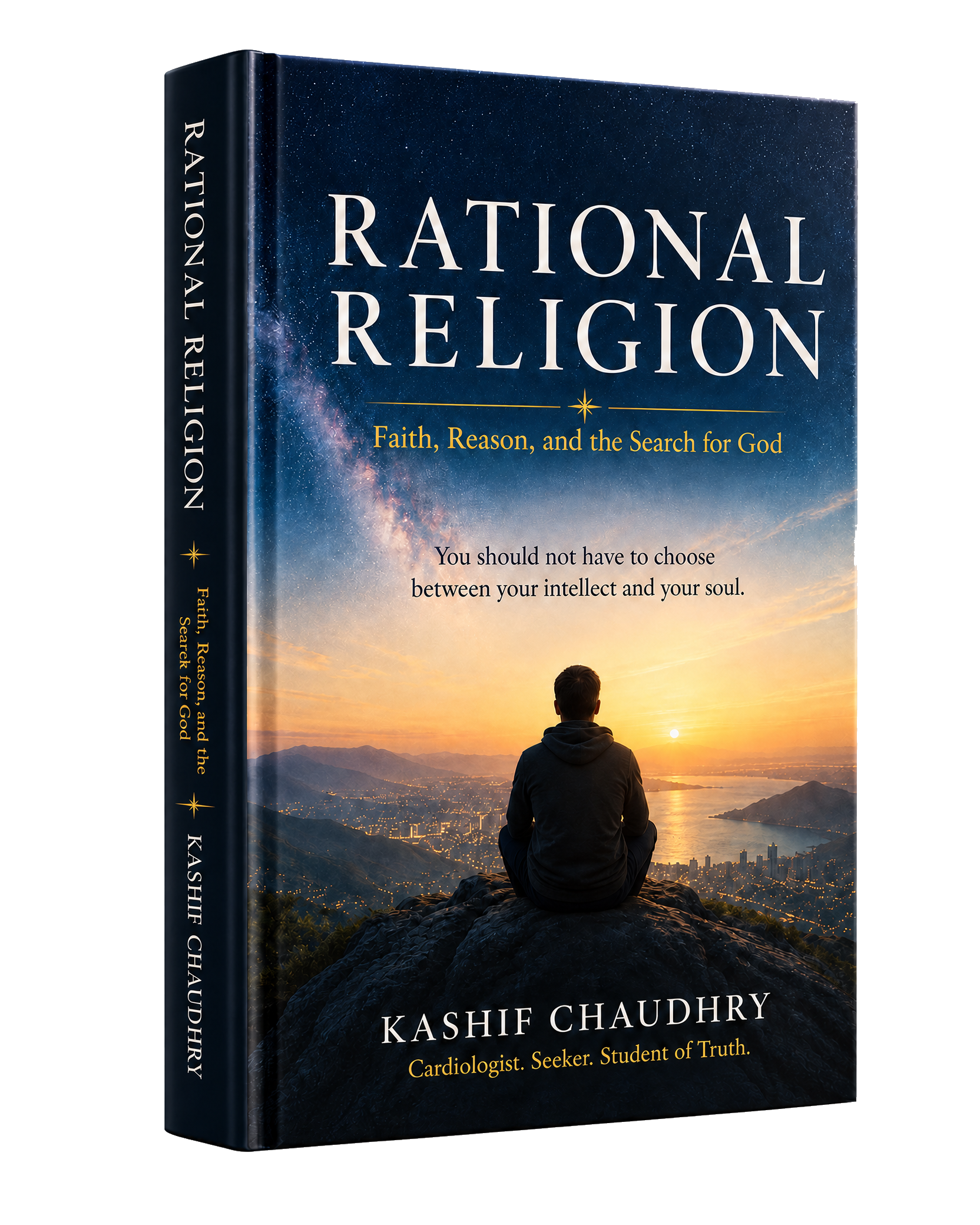 Rational Religion shown as a bound book